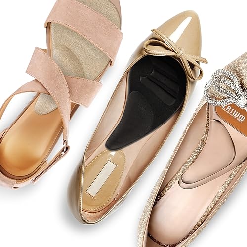 Miniatura 4 de Plantillas de zapatos con soporte de arco para pies planos, insertos de arco de gel para fascitis plantar, almohadilla adhesiva para aliviar la