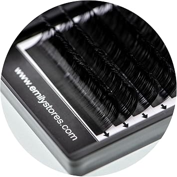 Eyelash Extensions 0.15mm Thickness C Curl 13mm Length Individual Volume Natural Eyelashes For Lash Extensions(0.15,C,13mm)