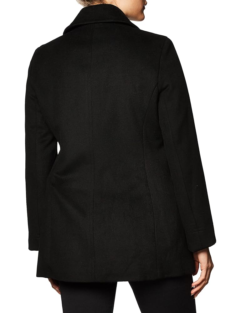 Amazon.com: Calvin Klein Women's Double Breasted Classic Pea