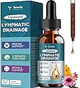 Liposomal Lymphatic Drainage Drops - 11 In 1 Organic Lymphatic Drainage Supplement with Burdock Root, Echinacea, Elderberry, Calendula, Cleavers Herb, Dandelion Supports Lymphatic Health 2 FL.OZ