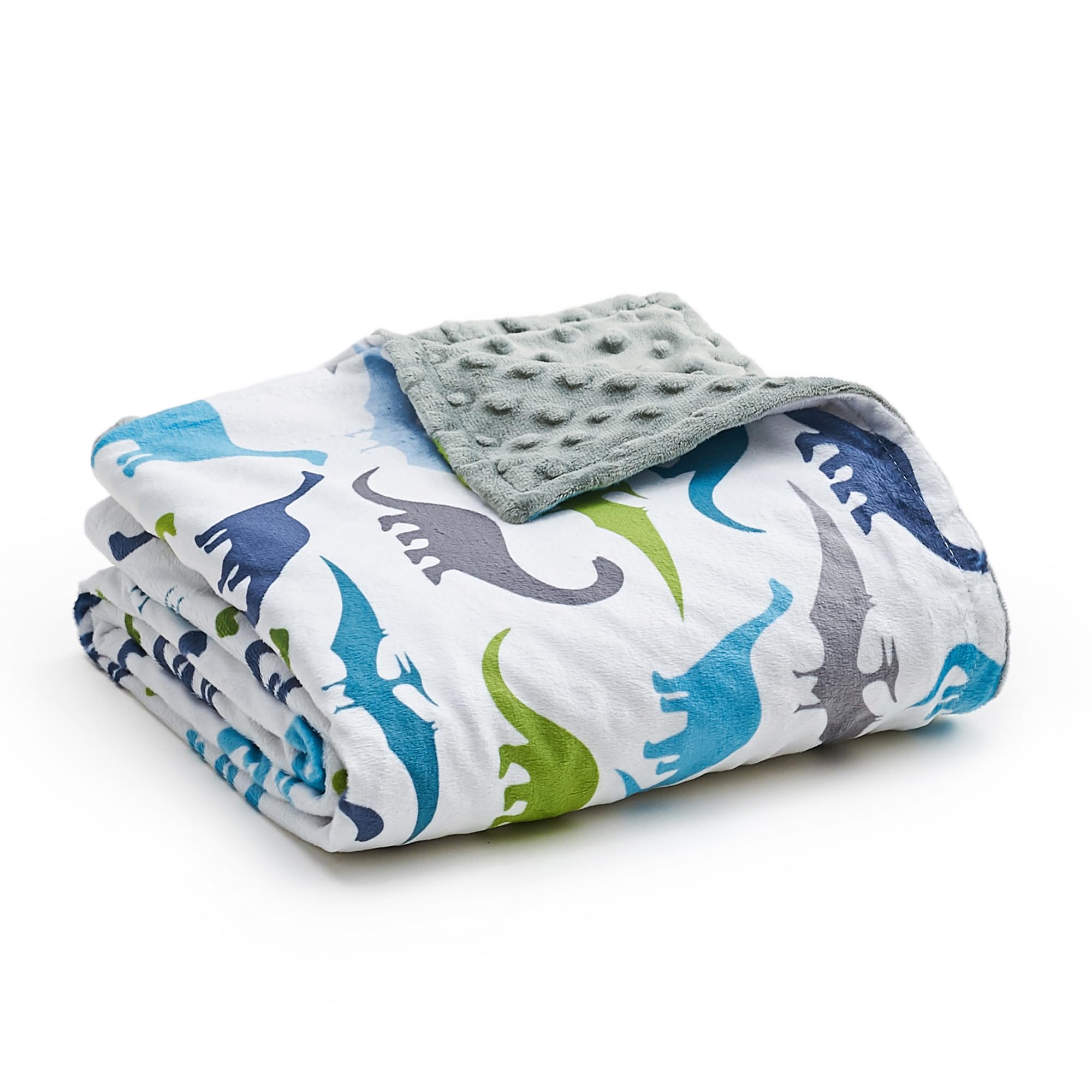 YnM Duvet Cover for Weighted Blankets (Dinosaur, 41''x60'')