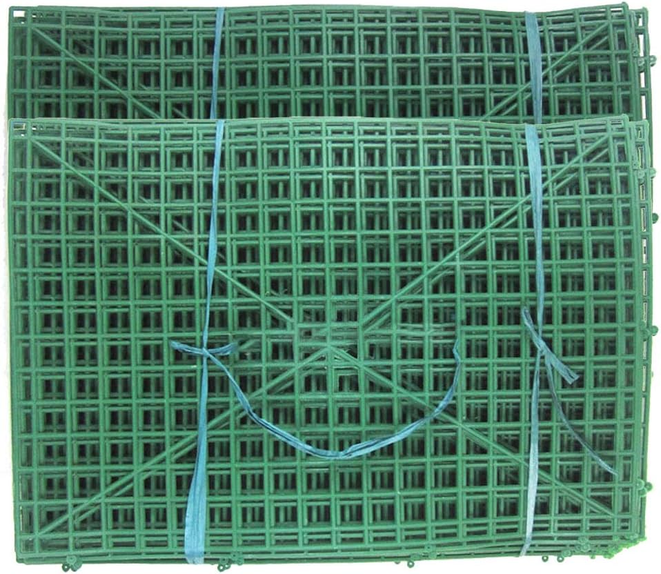 YOTHG 20pcs 60x40cm Plastic Frame for Flowers Wall Arches DIY Wedding Party Decoration Backdrop Bent sub-Rack Flower Row with 247 Nails (20pcs)