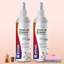 Stain Eraser - Stain Remover for Clothes, Instant Fabric Spray, Remover for Fresh and Old Stains like Ink, Pen, Sketchpen, Tea, Coffee and Others, Colour-Safe Formula, 75 mlX2 (Pack of 2)