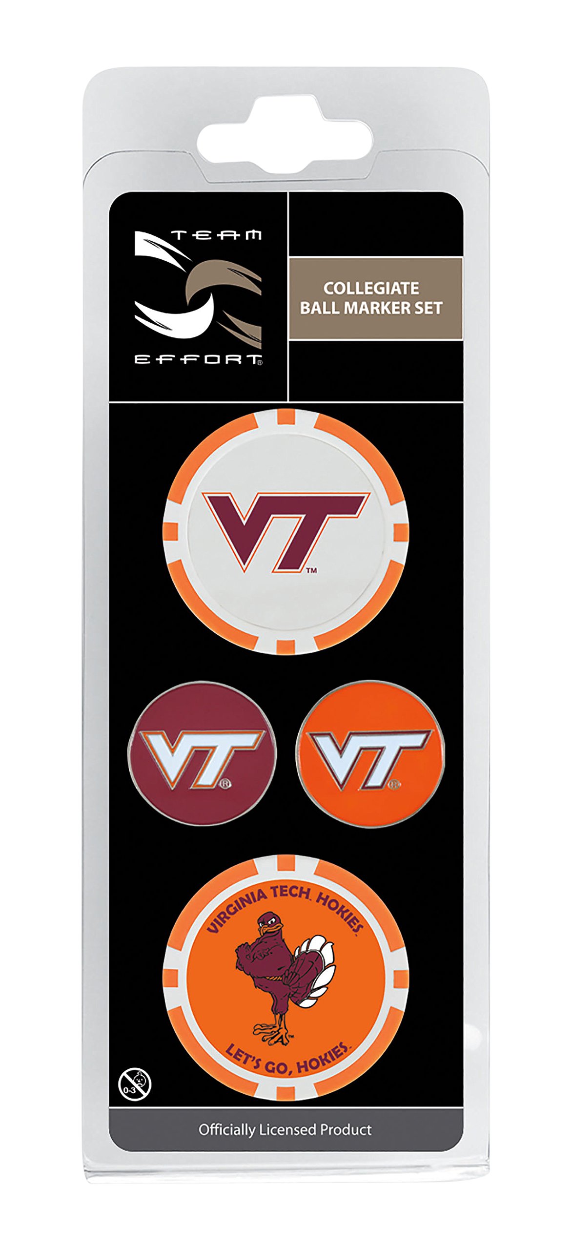 Team Effort Collegiate Ball Marker Set