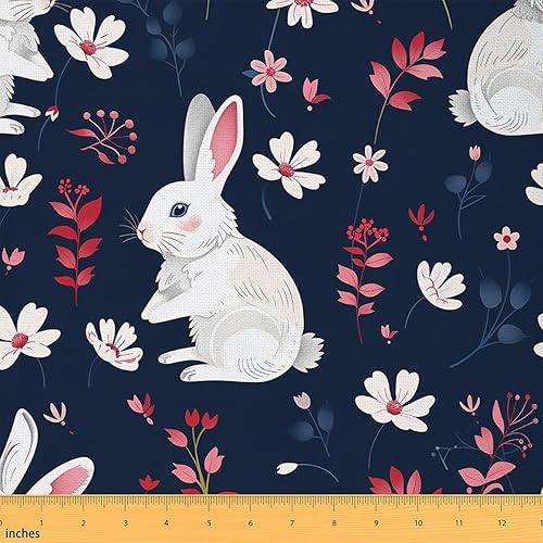 Miniatura 21 de The Yard - Tela de flores retro para decoración de habitaciones y tapicería de bricolaje de 1 yarda, 36 pulgadas de largo x 59 pulgadas de ancho