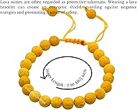 Vista 185 de Amazing Gemstone Crystal Bracelet for Women Men's Gifts - Protection Healing Crystal Bracelet - 8mm Gemstone Beaded Adjustable Bracelet Pulseras
