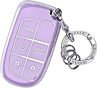 Vista 7 de Funda para llavero Dodge Challenger - 3, 4, 5 botones, protector de llavero de TPU suave