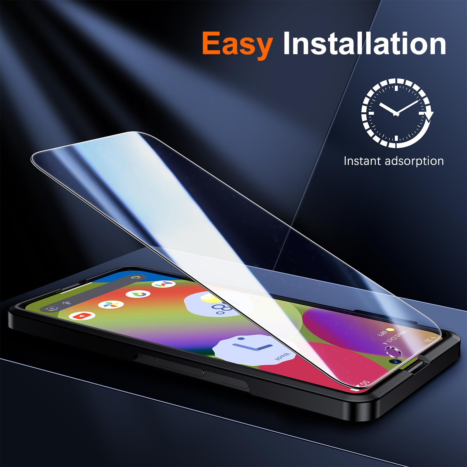 Protection écran UniqueMe Pour Google Pixel 10 – Verre Trempé 9H + Protection Objectif – Compatible Empreinte Digitale – 2 Pièces