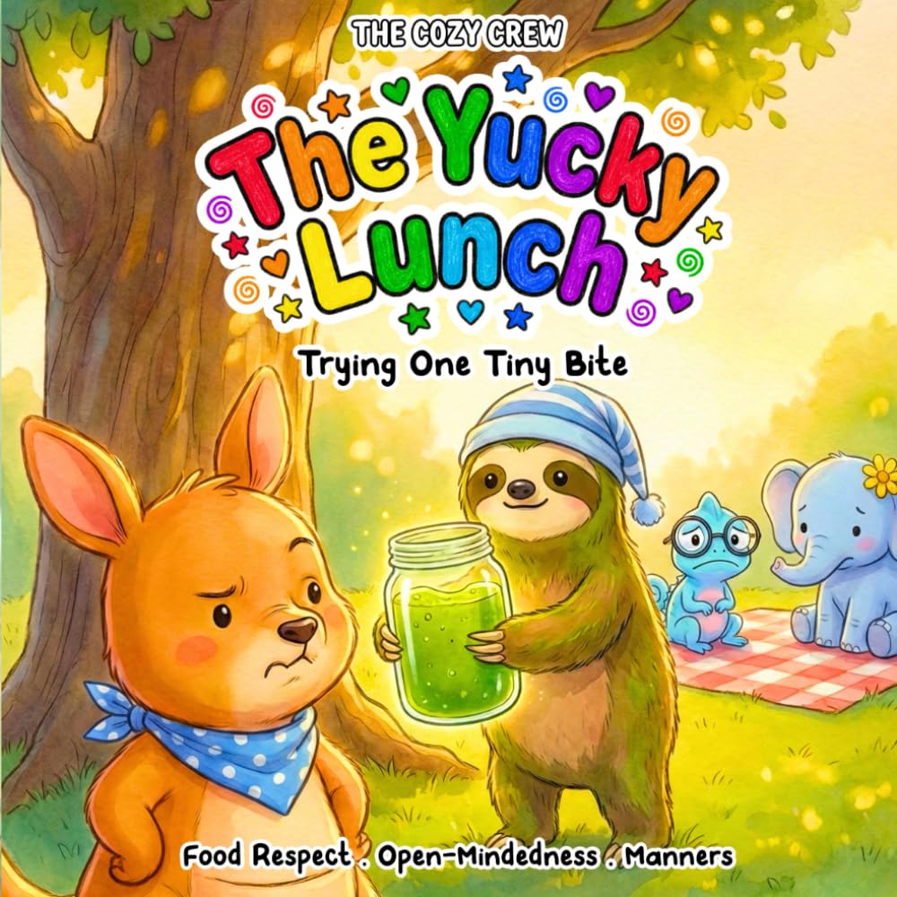 Trying One Tiny Bite: A Cozy Preschool Social Skills Story About Trying New Things, Empathy, Respect, and Big Feelings (COZY CREW - Social Emotional Learning Books for Kids Ages 3-6)