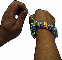 Vista 1 de Paquete de 3 pulseras elásticas para la ansiedad para recoger la piel, juguetes para aliviar la ansiedad, terapia para tricotilomanía