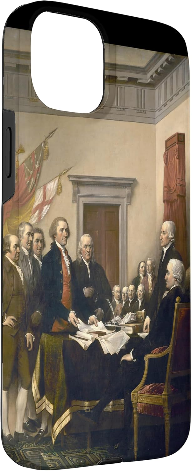 Signing Of The Declaration Of Independence Case for iPhone 15 Plus