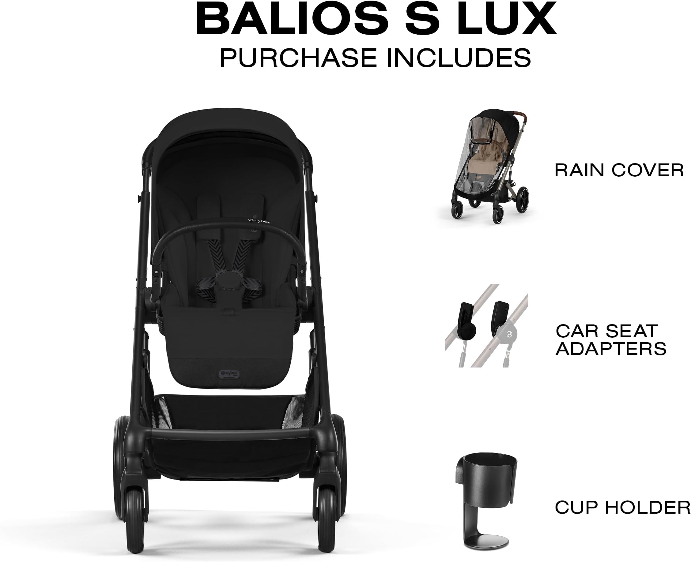 CYBEX Balios S Lux Stroller - Almond Beige