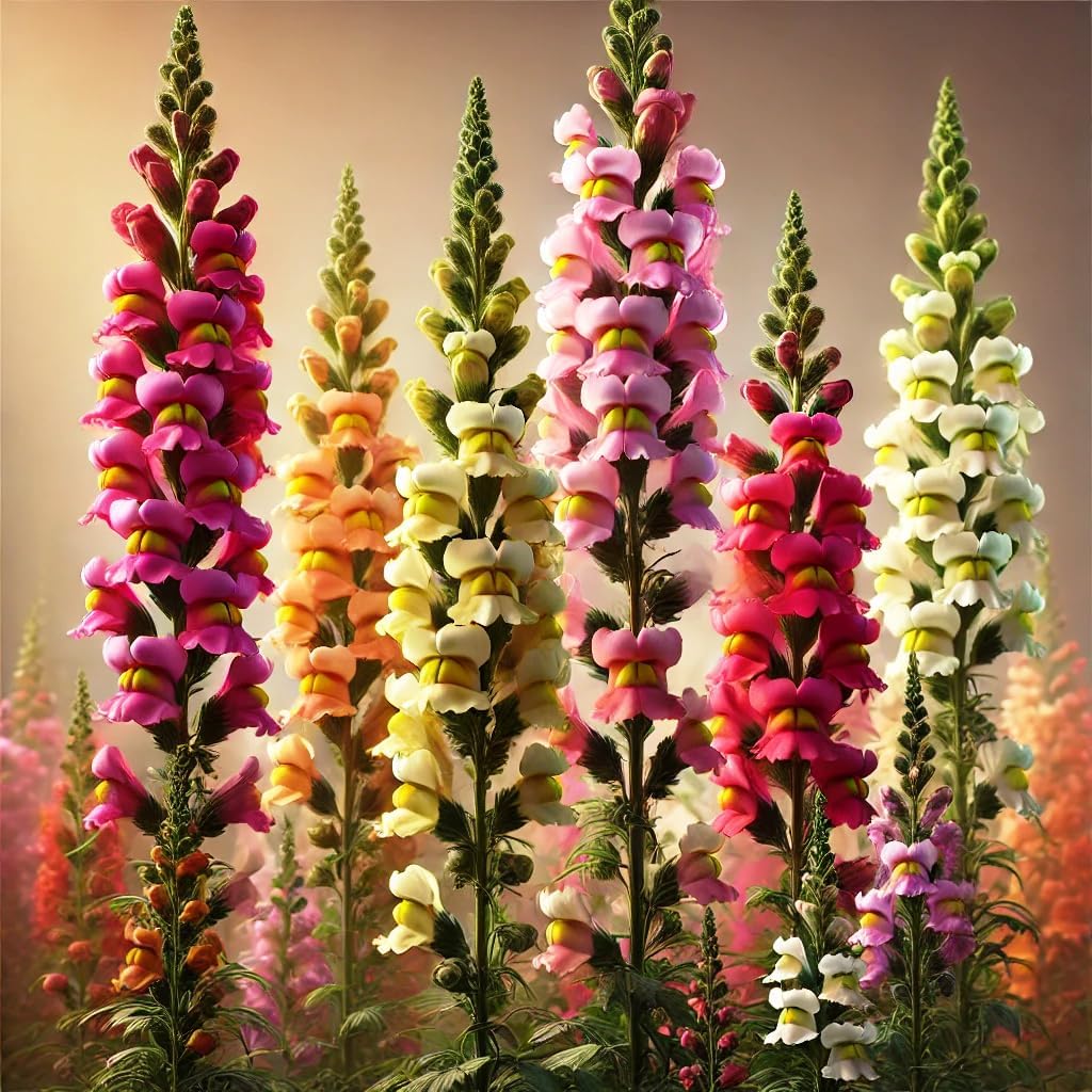 Seeds Snapdragon Cinderella Mix/Tall Giant Annual Flowers