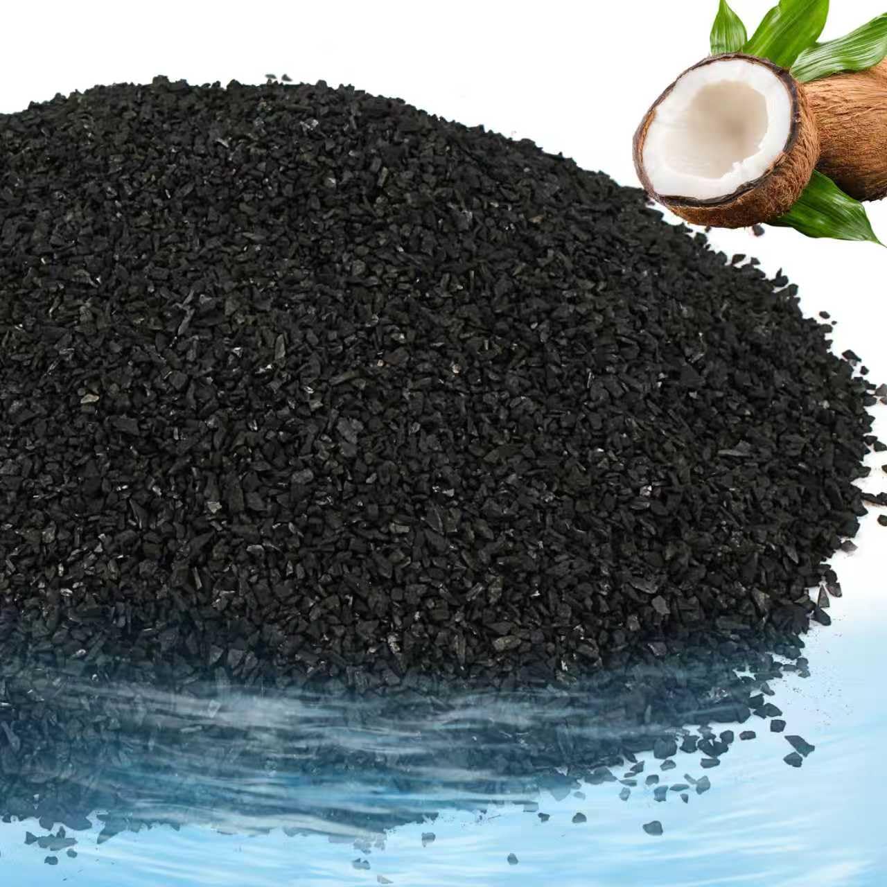 6.6Lbs Bulk Activated Charcoal Charcoal Water Filter for Filtration,Coconut Hull Granular Activated Carbon