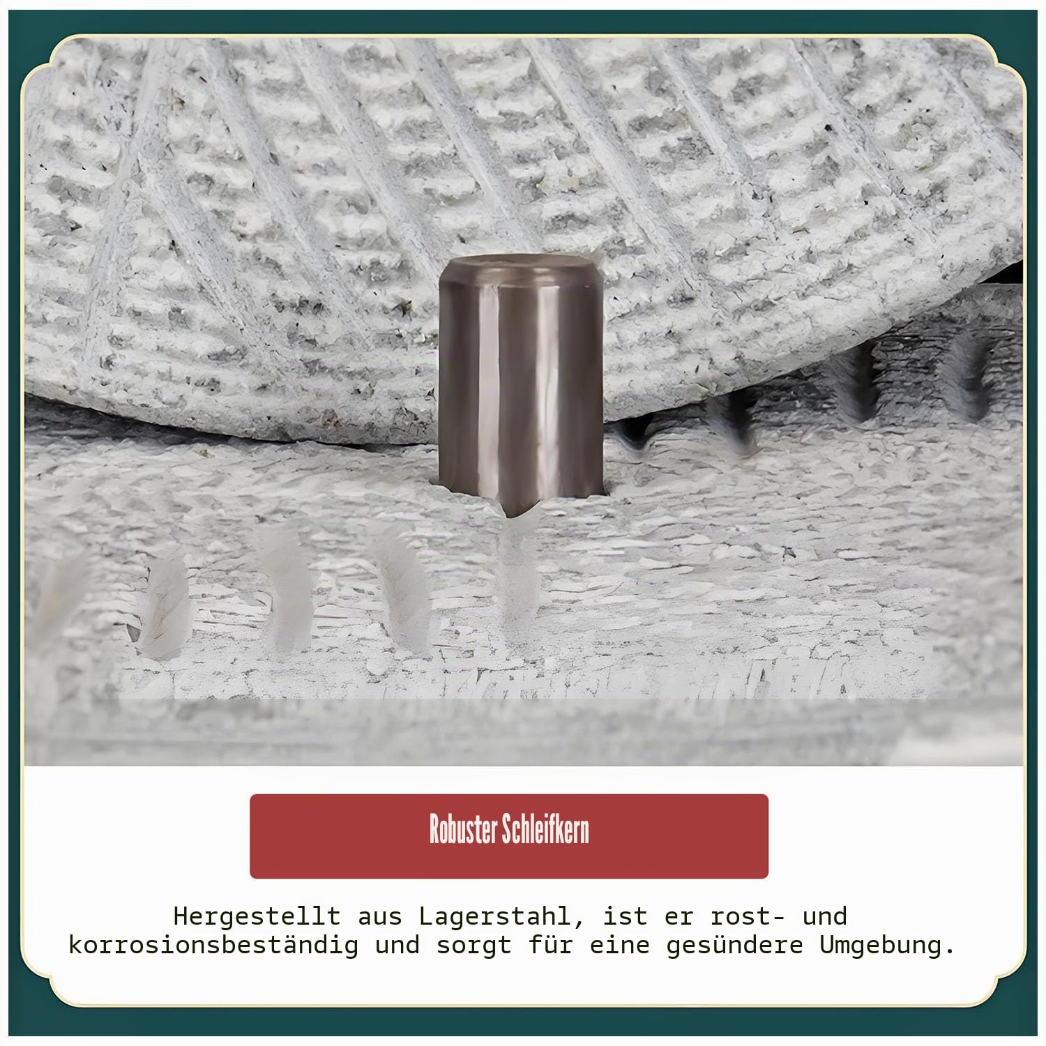Yinian Getreidemühle Manuell, Haushalts-Handmühle Für Mit Holzständer, Handgekurbelte Nass/Trockenmühle, Gewürzzerkleinerer, Coffee Grinder, Grinders Für Getreide, Bohnen Und Gerste(Size:24cm)