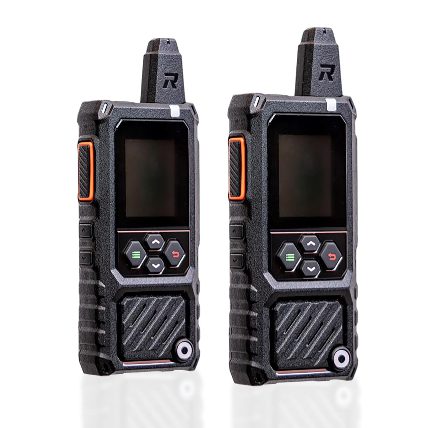 RAD1 2-Pack Waterproof Rugged LTE Wi-Fi Rapid Radio Nationwide Push-to-Talk Communication IPX6 Weatherproof Long Battery Life Paging Group