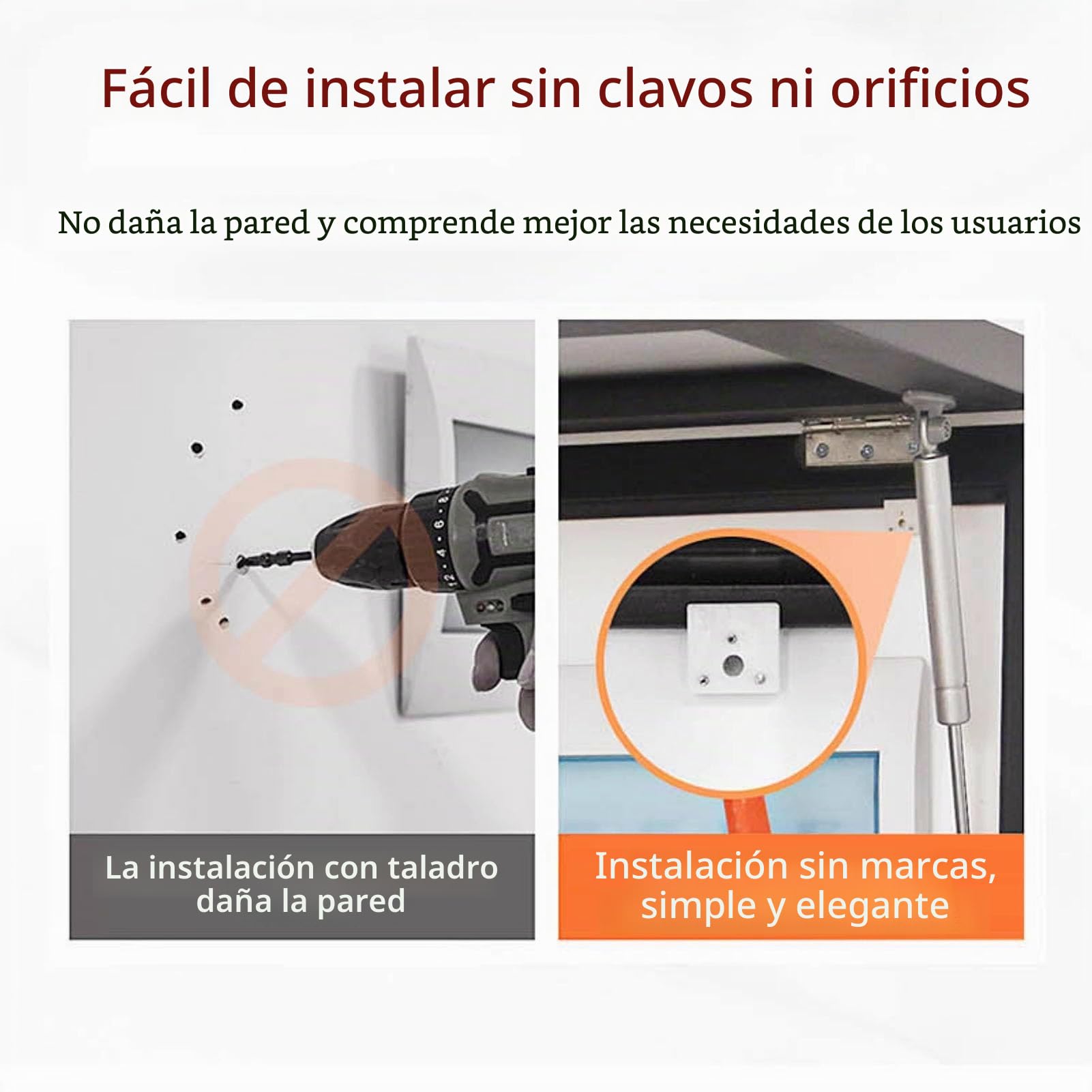 Pintura Decorativa Caja de Contadores Marco Negro Cuadro Para Tapar Cuadro Electrico Pintura Colgante Sala de Estar(B,45x55cm)