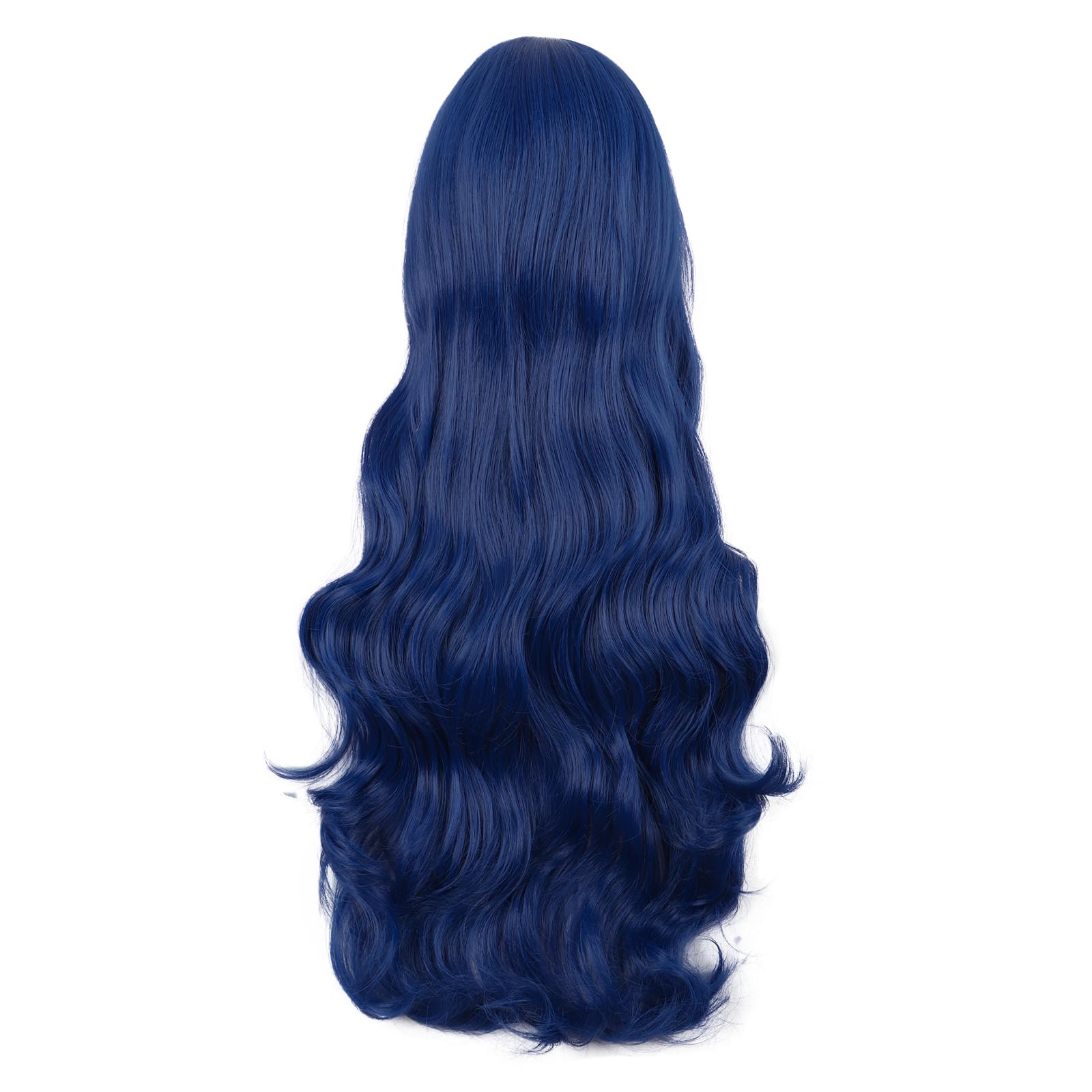 Mapofbeauty 32 Pulgadas/80cm de Luz Rubia Pelo Largo Rizado Ondulado Peluca Cosplay Peluca — view 7