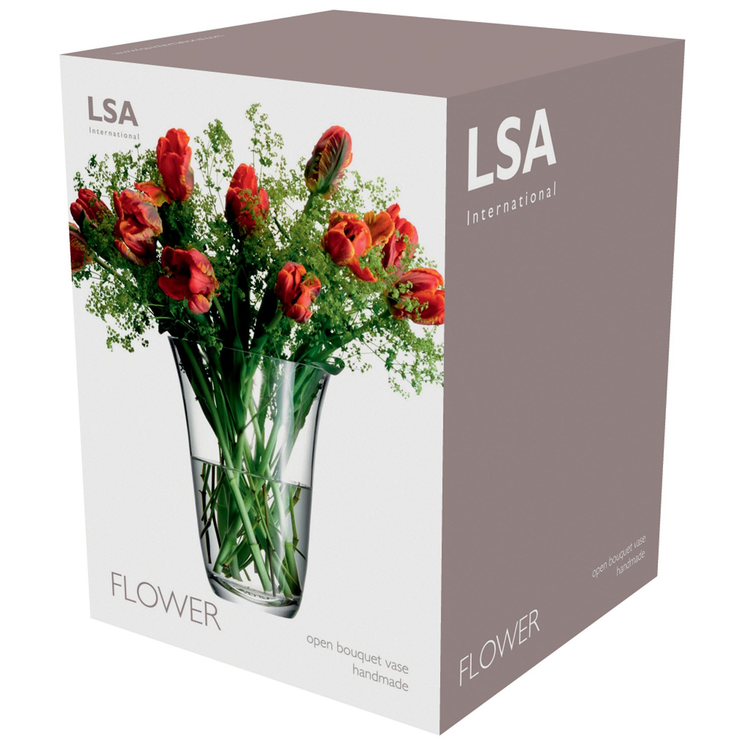 Amazon.co.jp: LSA(エルエスエー) フラワーベース(花器) クリア