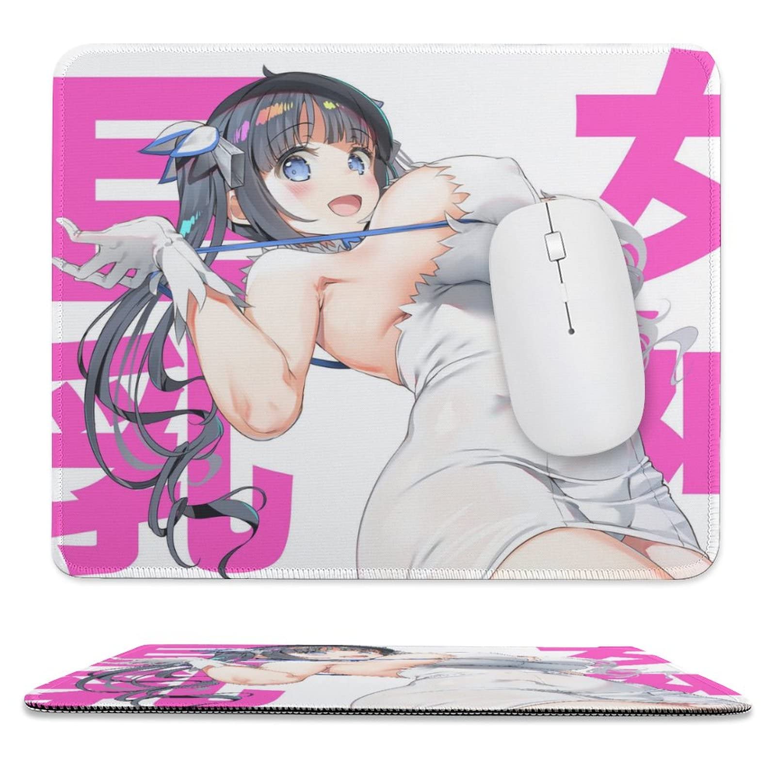 ヘスティア　ダンまち　マウスパッド Amazon.co.jp: マウスパッド ダンまち ヘスティア【ラバーマット