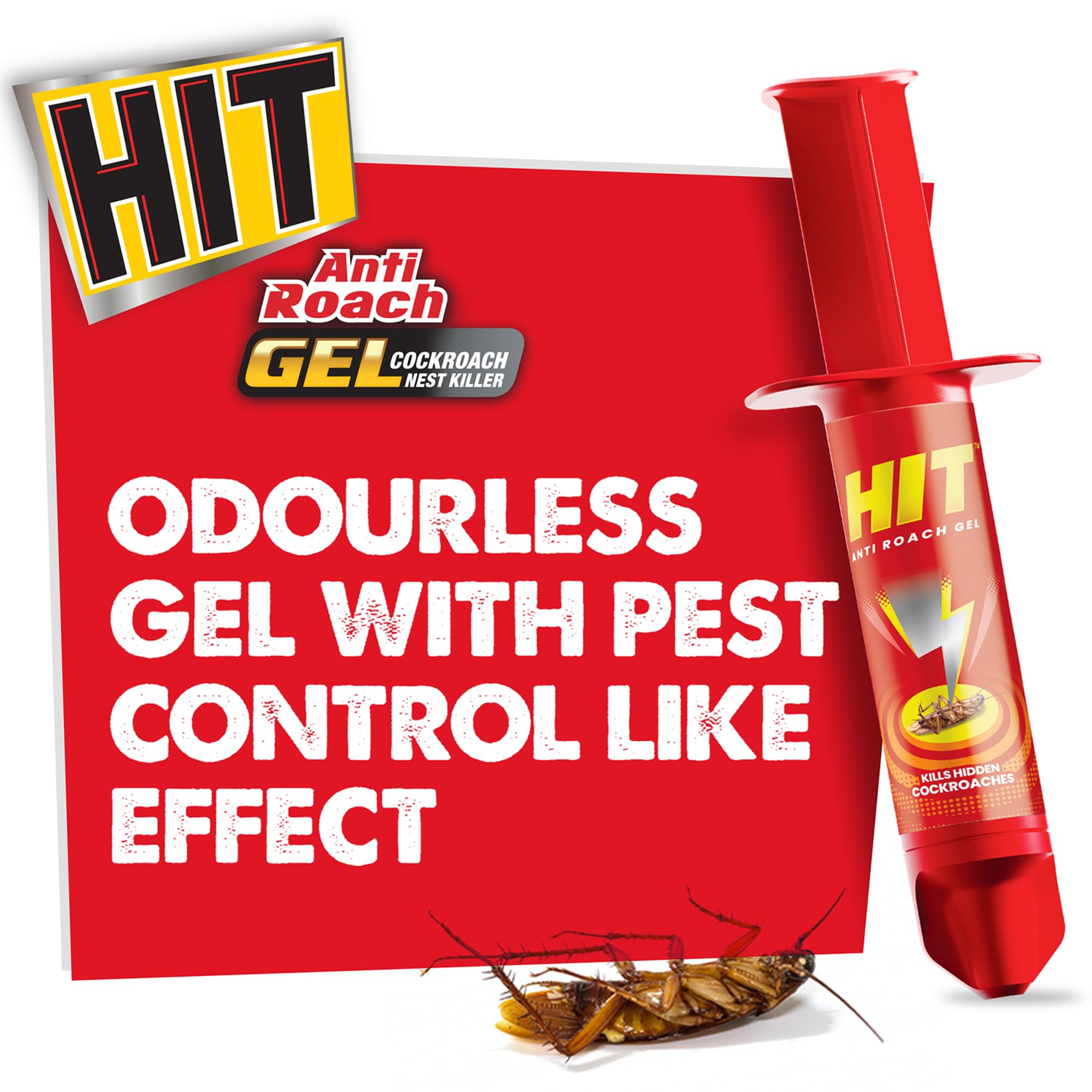 Hit Roach Gel - Eliminate Cockroaches Fast -3