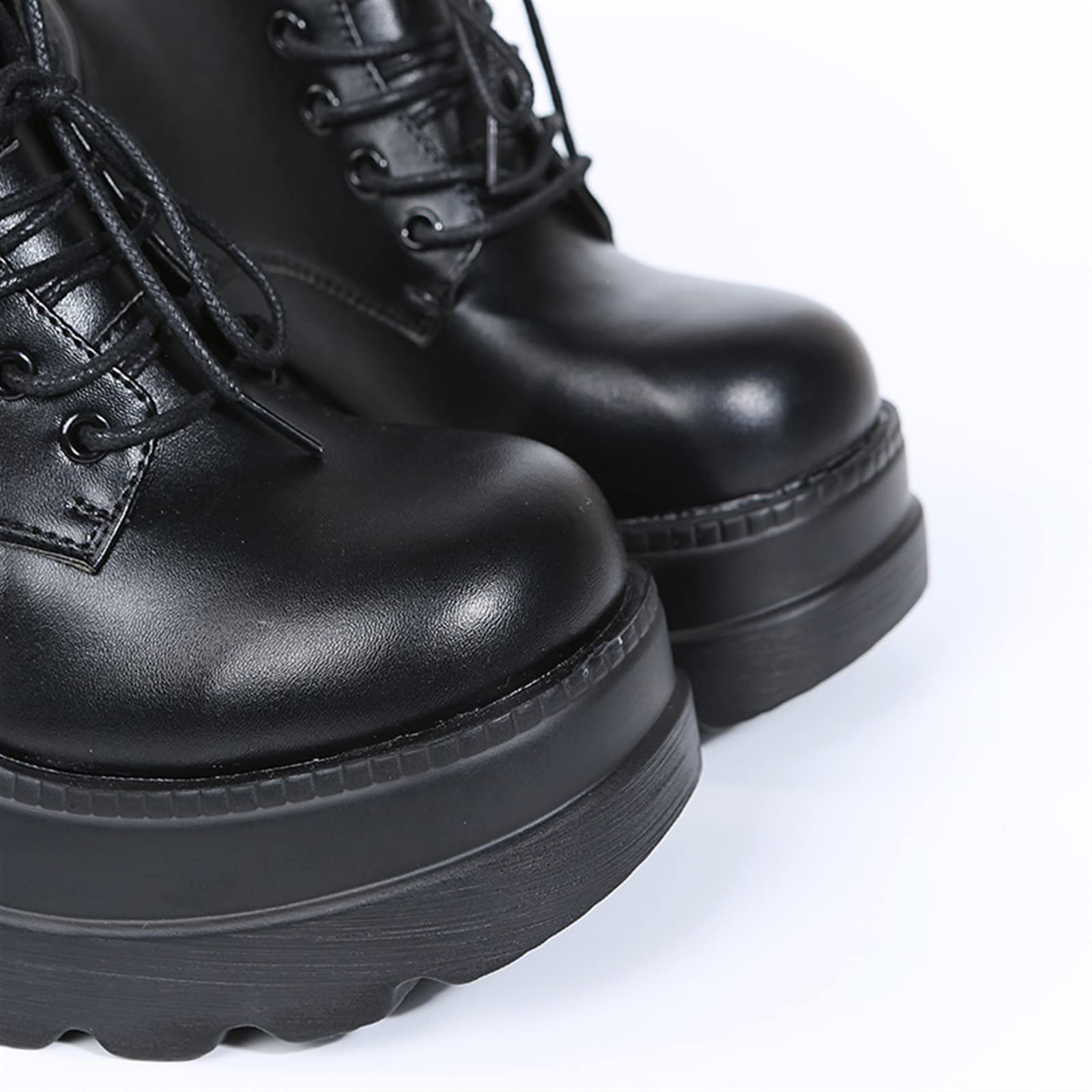 Amazon.com: ZHTAISOU Boots Trendy Platform High Heels Ankle Boots