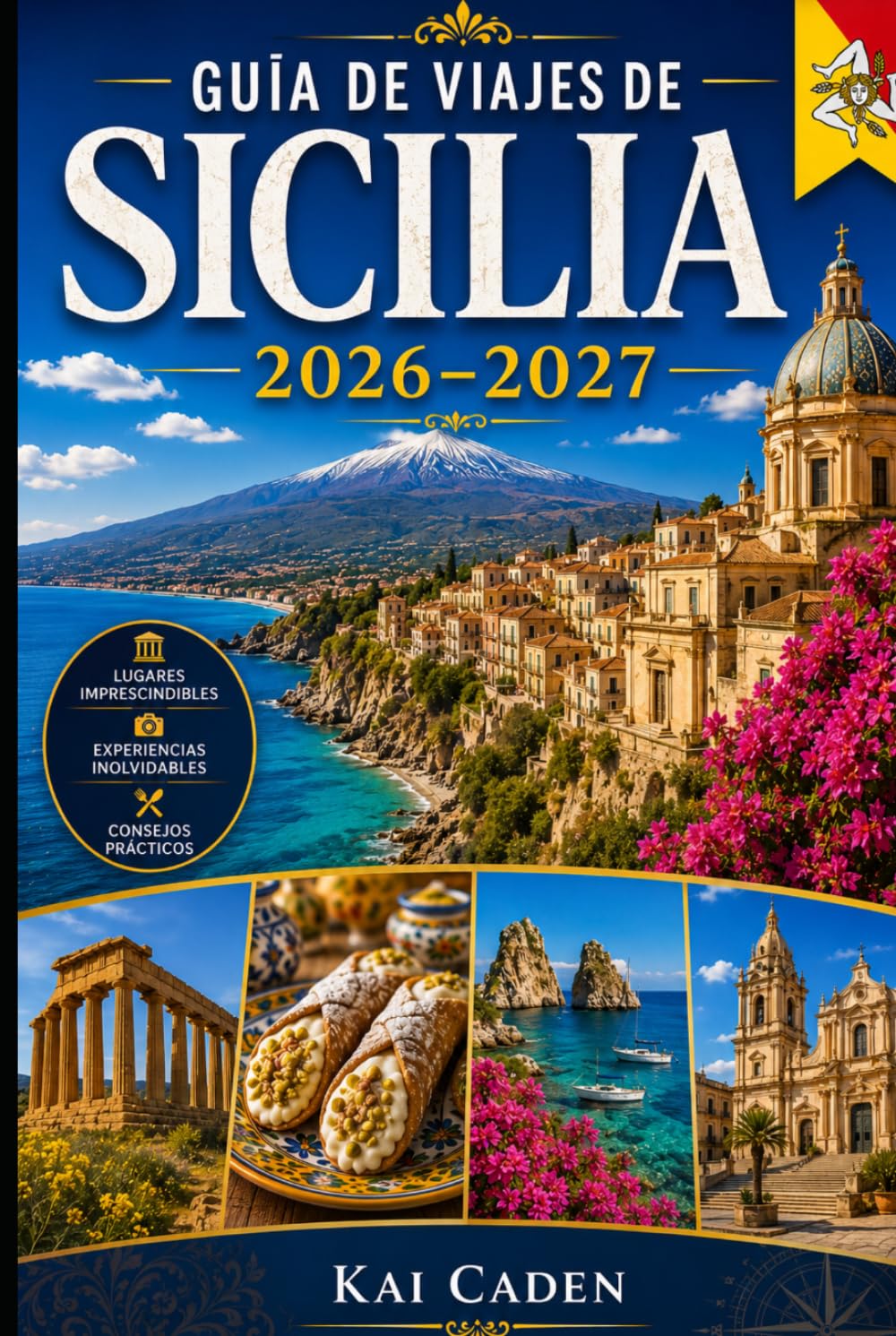 Guía de viajes de Sicilia 2026–2027: Explora Palermo, Catania, Taormina, Siracusa, Cefalù, el Monte Etna, el Valle de los Templos, playas destacadas, ... primerizos, parejas, familias y viajeros