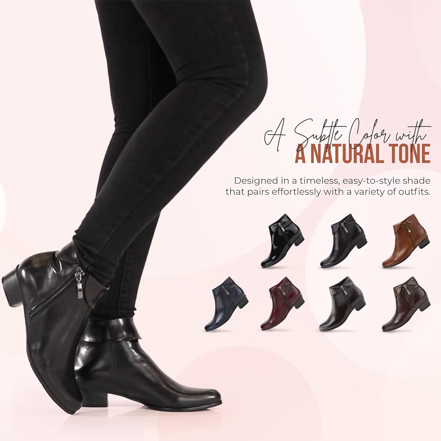 Spring Step Women's Stockholm Low-Shaft Pull-On Bootie Black EU 36/5.5-6