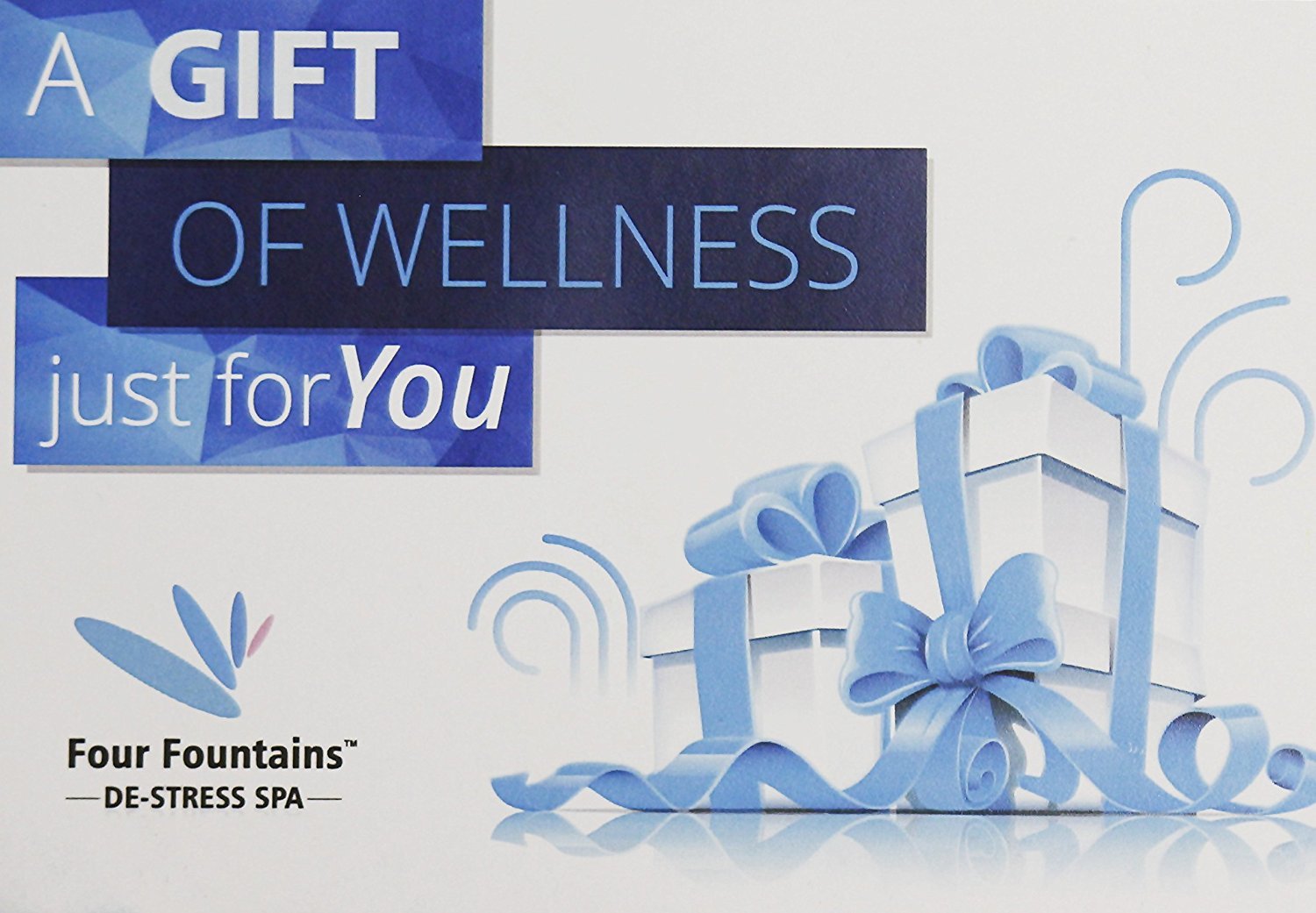 Four Fountains De Stress Spa Gift Voucher Rs.2500 Amazon.in Gift Cards