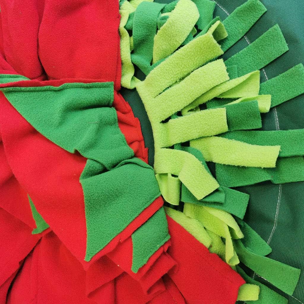 Dog Treat Dispensing Snuffle Toy Stuffed Chew for Puppy Teething Soft Plush Blanket for Small Dogs