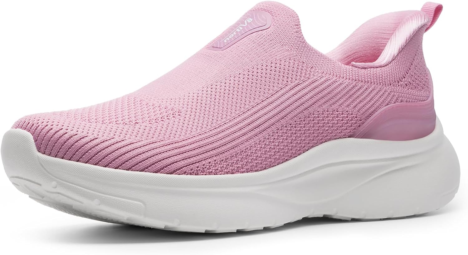 NORTIV 8 Women's Slip on Walking Shoes Hands Free Non-Slip Lightweight Gym Workout Casual Comfort Breathable Running Tennis SwiftSleek Fashion Sneakers