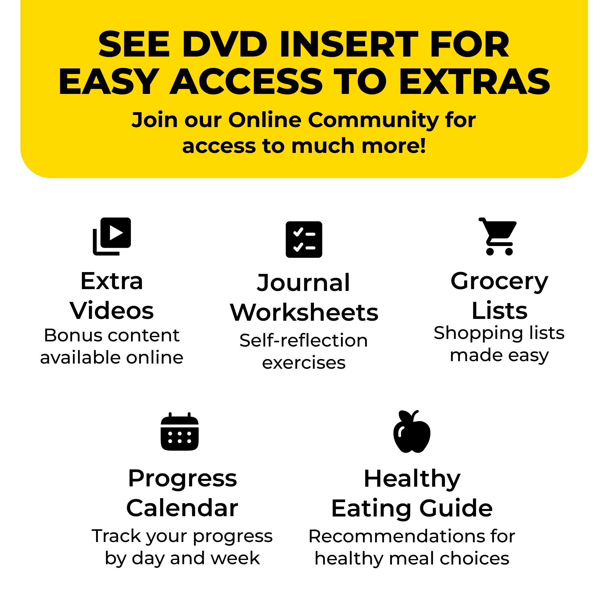 Il DVD di allenamento Challenge di 28 giorni per principianti e anziani - Full Body, Low Impact Exercise e programma di fitness