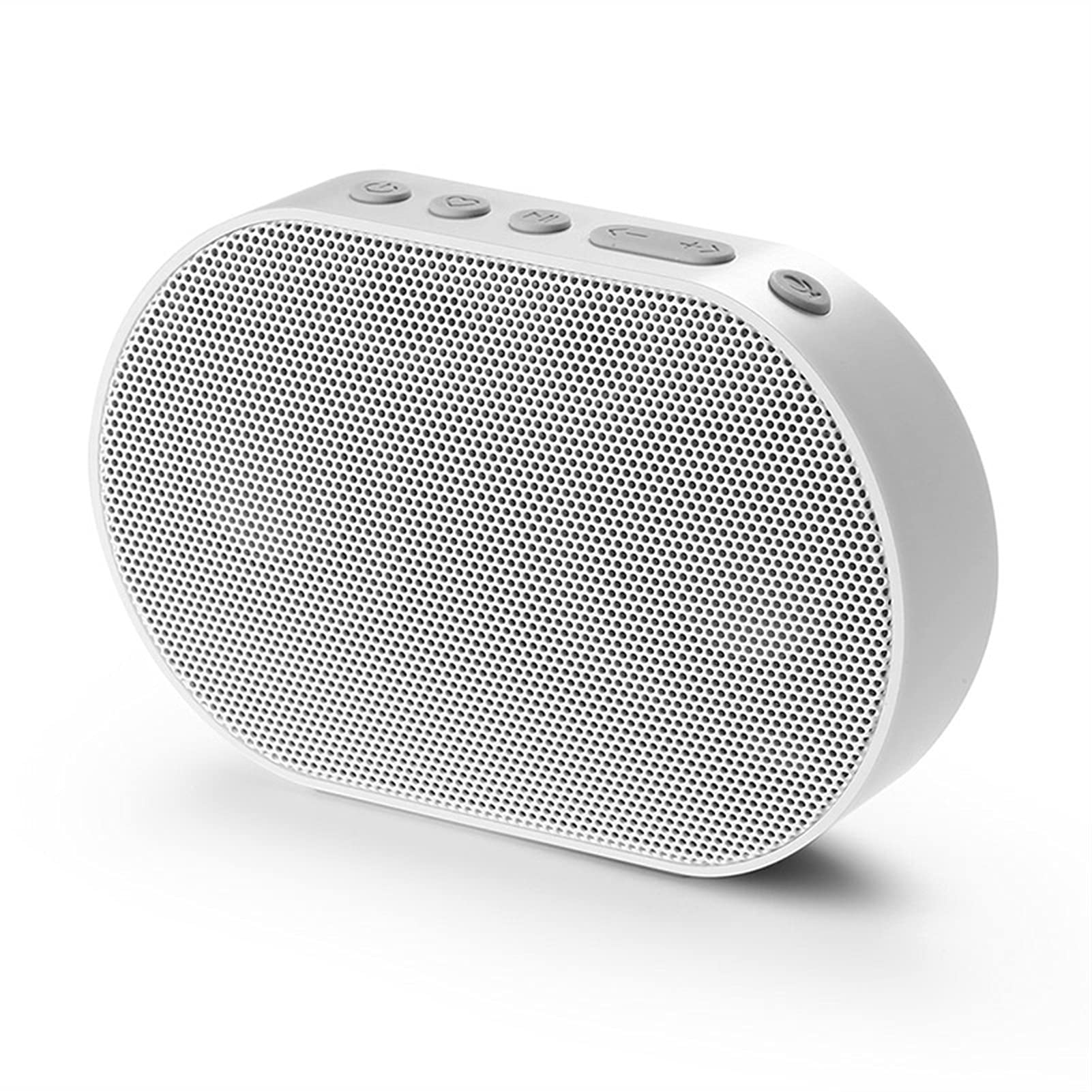 Altavoz portátil Altavoz Bluetooth portátil Altavoz Inteligente inalámbrico al Aire Libre 10W Altavoz de música estéreo Soporte de Voz Alexa 2200mAh 14H Mini (Color : White) Little Surprise