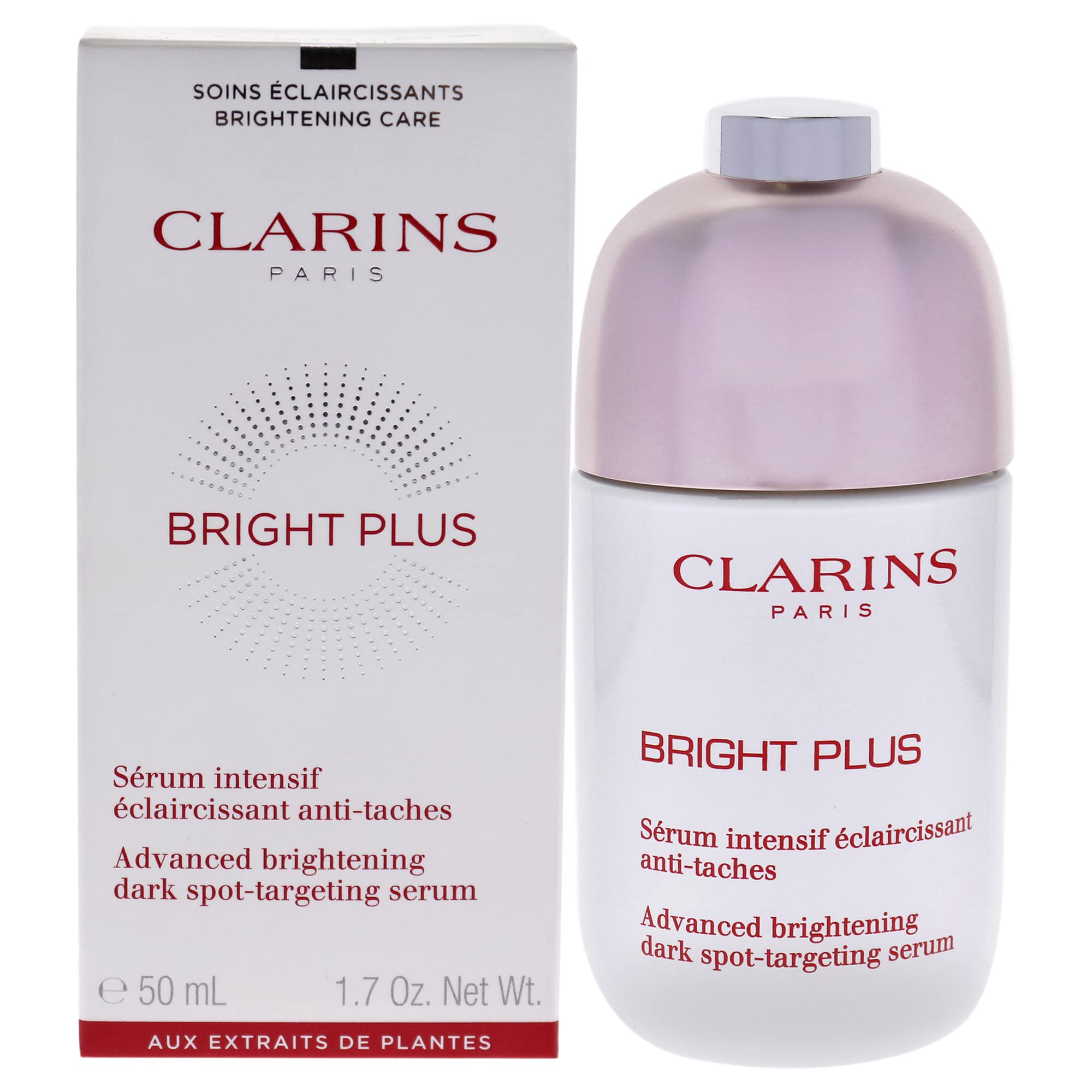 Clarins Bright Plus Advanced Brightening Dark Spot-Targeting Serum Unisex 1.7 oz