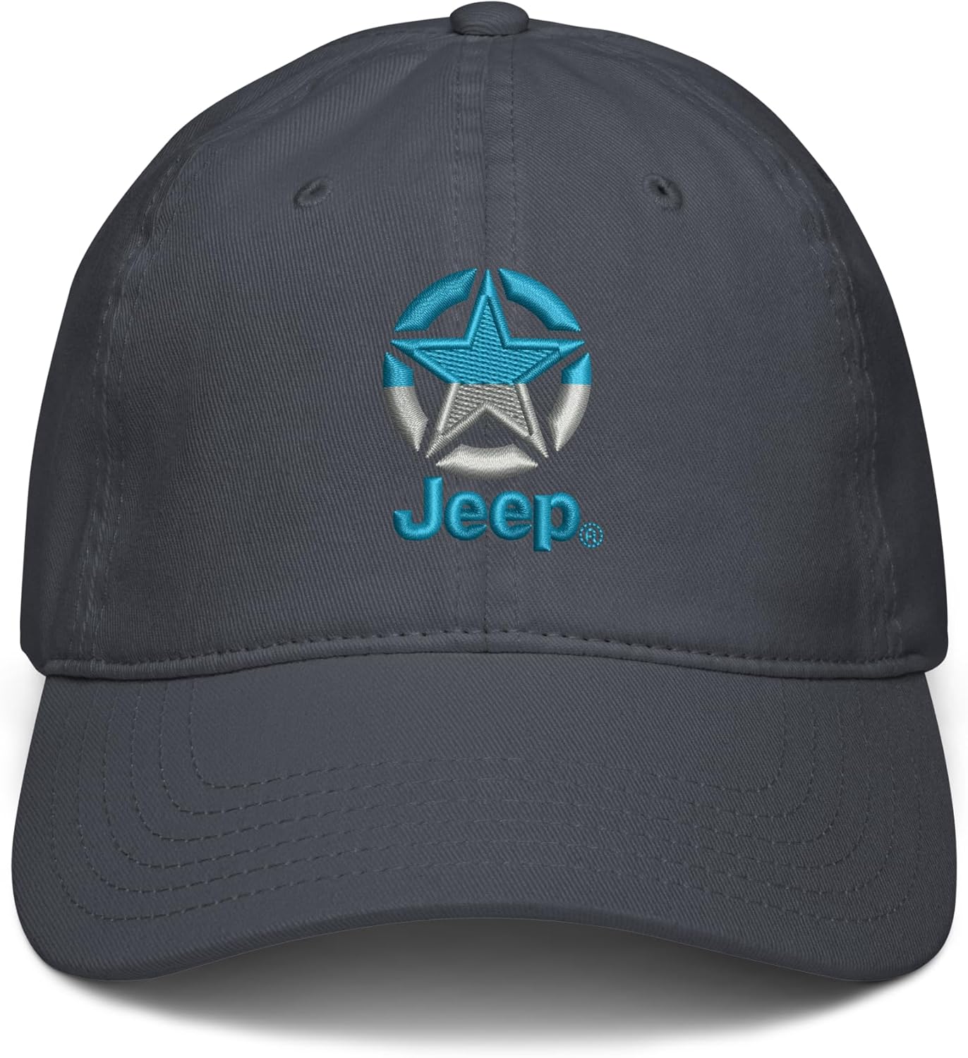 Jeep Icon Cap Adjustable Puff Embroidered Baseball Hat