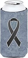 Vista 84 de Caroline's Treasures AN1202CC - Cinta azul oscuro para concientización del cáncer de colon para latas o botellas, enfriador lavable, funda plegable