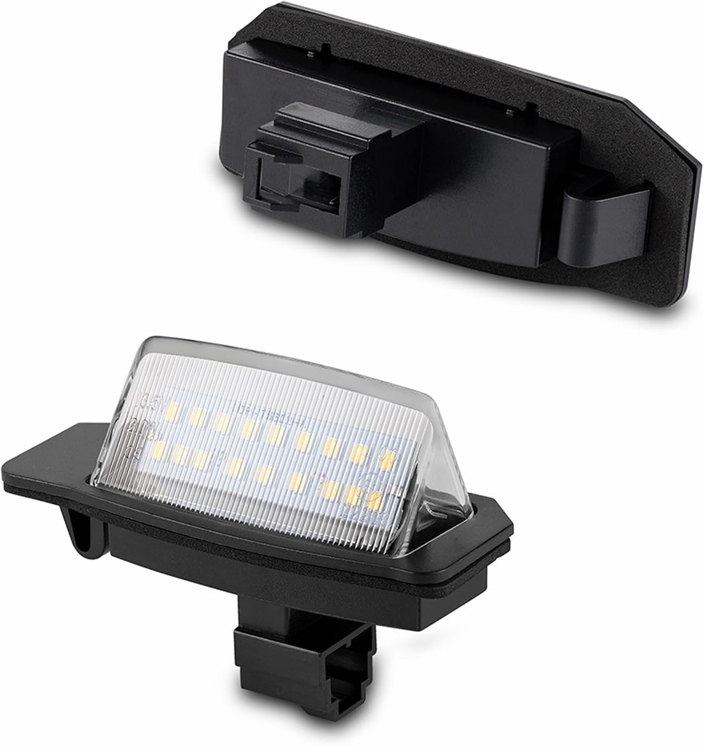 Yankok LED License Plate Lights Compatible with Outlander MK2/MK3 2006-2021, Eclipse MK3/MK4 2000-2012, Lancer 2007-2017, Galant 2007-2017, Xpander 2017-2021