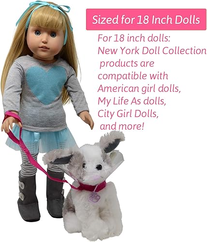 Miniatura 2 de Juego de accesorios de peluche para cachorros, juego de juguetes para niños, incluye cama, portador, collar de perro de juguete y más, juguete para