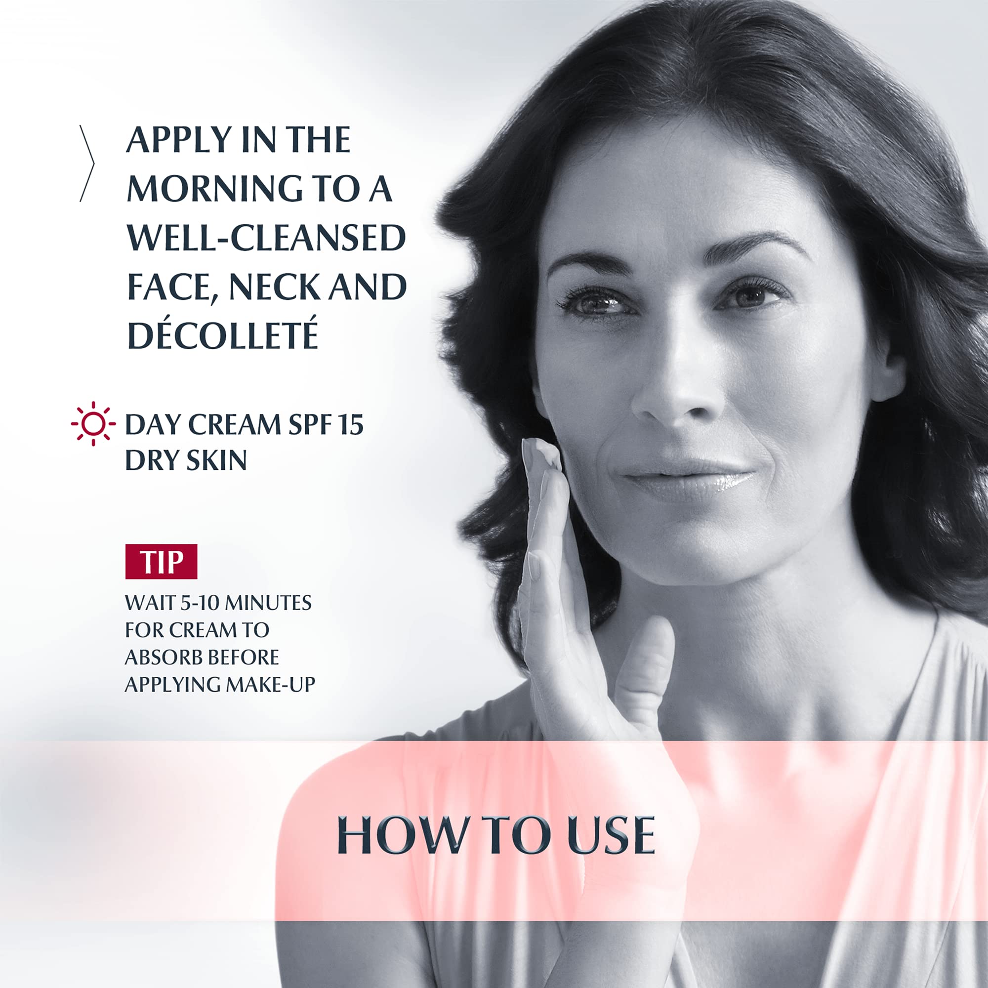 Eucerin Hyaluron Filler + Volume-Lift Anti-Ageing Day Cream, Hydrates Dry Skin with SPF 15, 50ml - Image 4