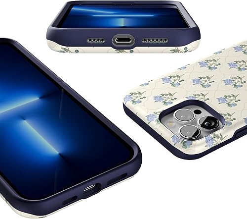 Miniatura 1501 de Casely Funda para iPhone 13 Pro Max Jardín dorado Floral de girasol amarillo Compatible con MagSafe Diseño protector audaz Jardín Dorado