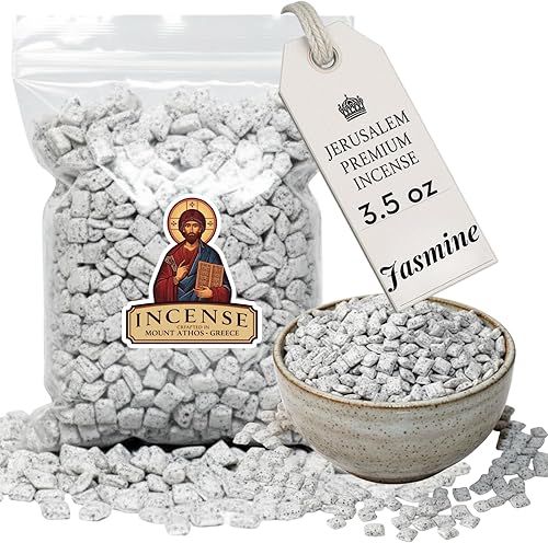 Miniatura 72 de Holy Land Market Incienso de Jerusalén - para iglesia o uso personal, calidad premium del Monte Athos (Nardo, 1 oz)