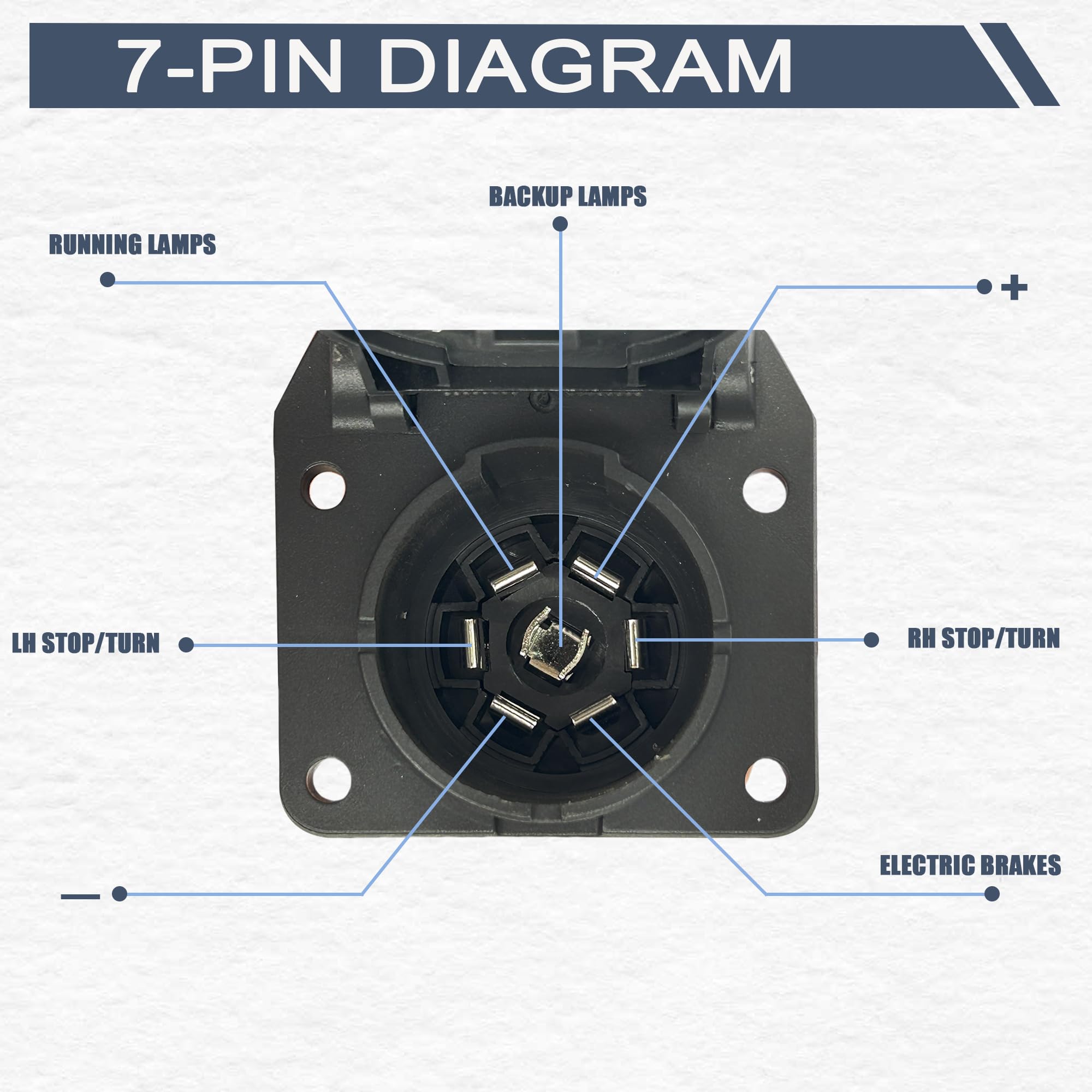 Conector Eléctrico Impermeable De 3 Cables Reemplaza 645-943 Para