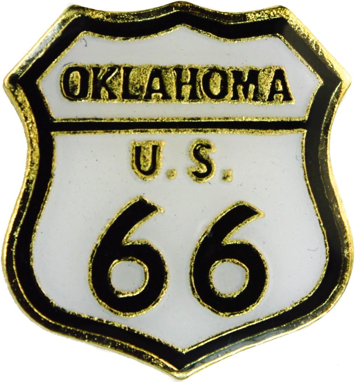 Oklahoma Route 66 Will Rogers Highway hat or Lapel pin AK903 f3D30E