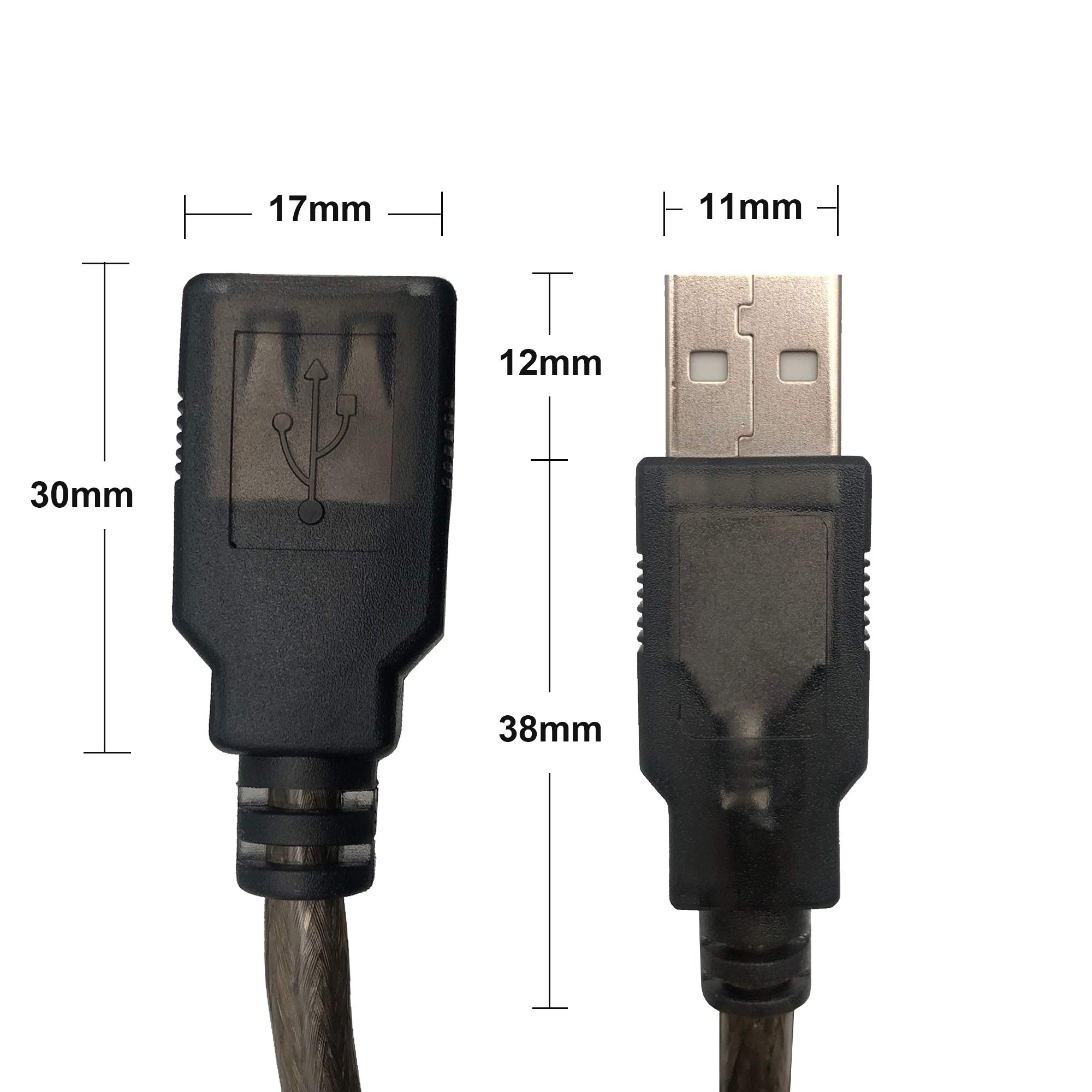 Cavo Prolunga USB Cavo Di Prolunga USB, Scegli Tra USB 2.0 O 3.0, Lunghezze 1m, 2m, 3m - Connettori A Maschio A A Femmina, Per Estendere La Portata Dei Dispositivi Verlängerungskabel Usb - Foto 6