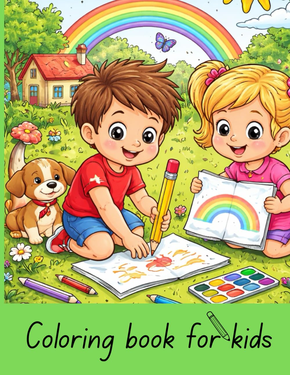 Coloring book for kids: Fun and Easy Coloring Pages for kids