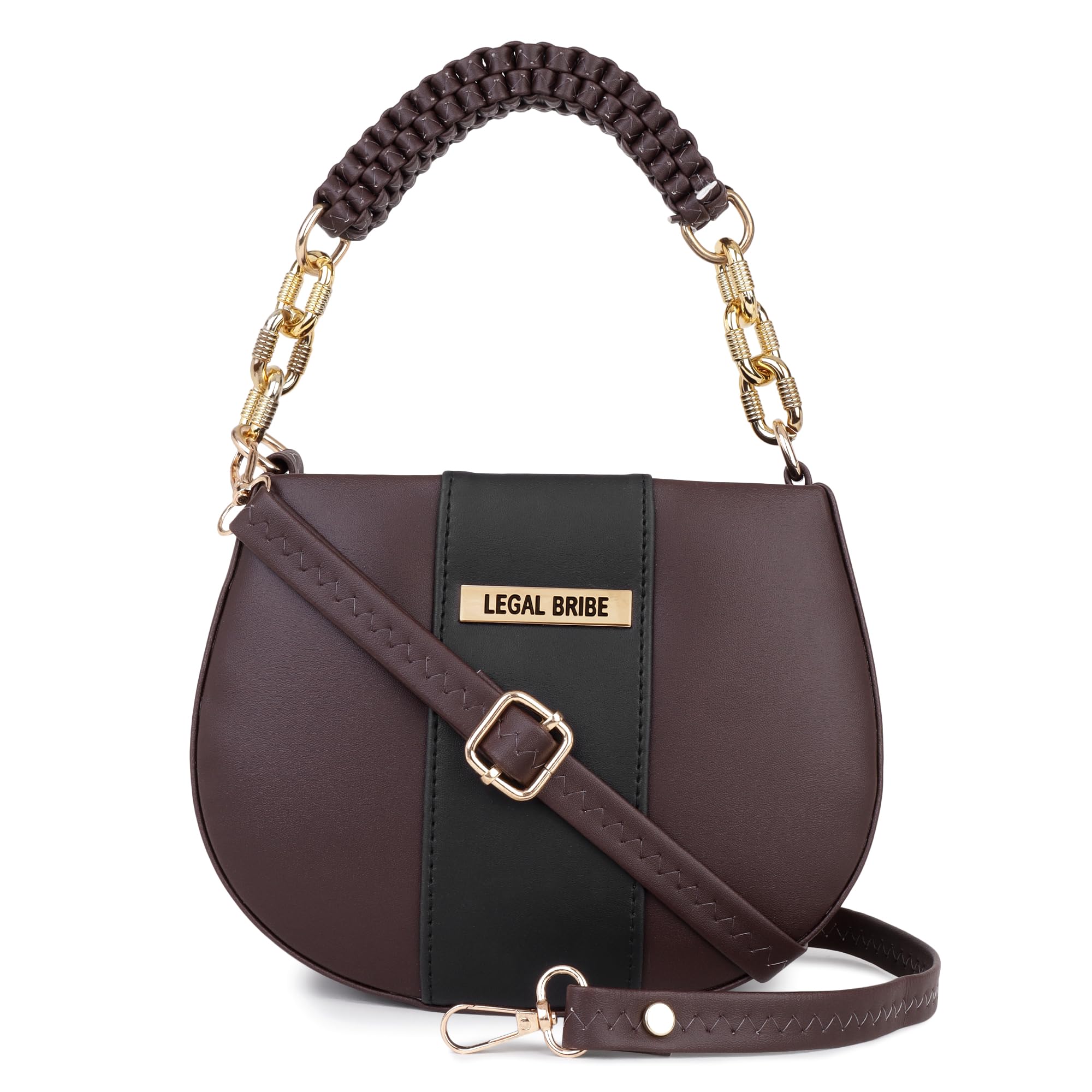 legal bribe KnitCharm Handle Sling Bag-picture-19