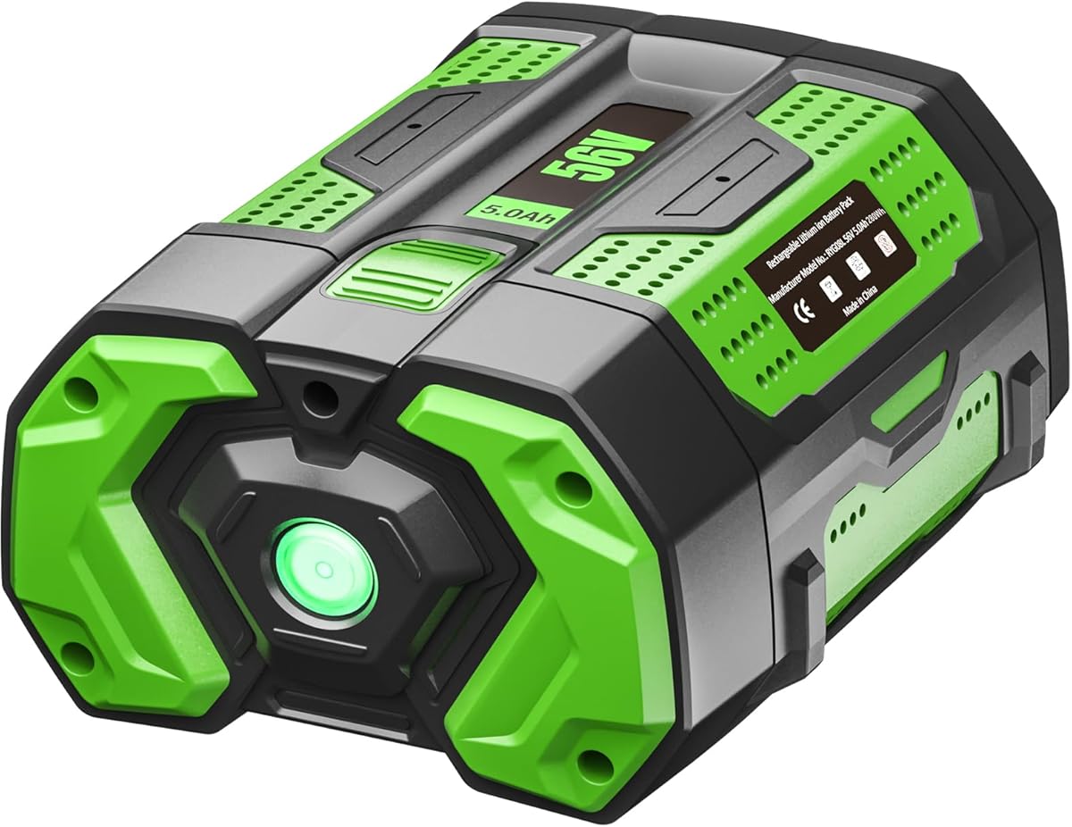 HOCHSTERN 5.0Ah Replacement for EGO 56V Battery Compatible with EGO 56 Volt Lithium-Ion Battery Power Tools