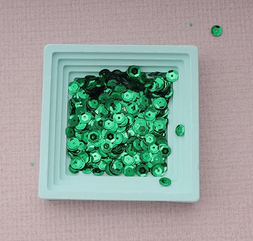 Miniatura 4 de SOWAKA Lentejuelas sueltas de 1.76 oz (0.236 in), pequeñas lentejuelas vintage para coser, proyectos de manualidades, bordado, suministros