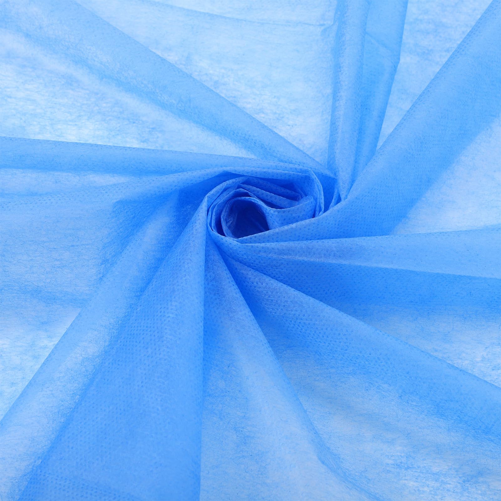 TEHAUX 100 Unidades Sábanas Desechables para Masajes de 80x180cm en Color Azul, No Tejidas, Suaves y Amigables Piel, Ideales para SPA y Salón, Paquete