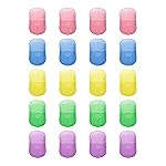 DF DUALFERV Paper Hand Soap Sheets for Traveling, 20 Pack (400 Sheets) Mini Portable Hand Soap Sheets, Scented Disposable Soap Sheet, Colorful Camping Soap Sheets, Travel Soap Sheets for Hand Washing